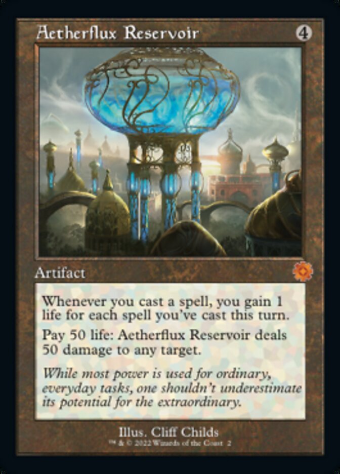 Aetherflux Reservoir (Retro) [The Brothers' War Retro Artifacts] | Odin's Place