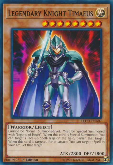 Legendary Knight Timaeus [LEDD-ENA07] Common | Odin's Place
