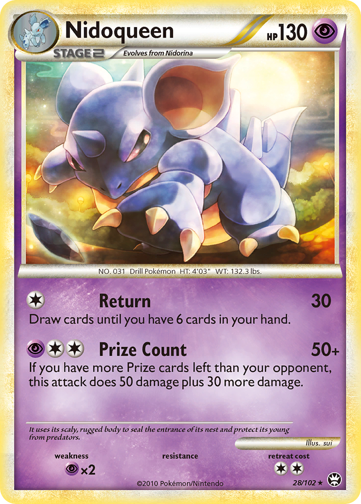 Nidoqueen (28/102) [HeartGold & SoulSilver: Triumphant] | Odin's Place