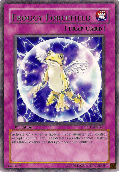 Froggy Forcefield [LODT-EN073] Rare | Odin's Place