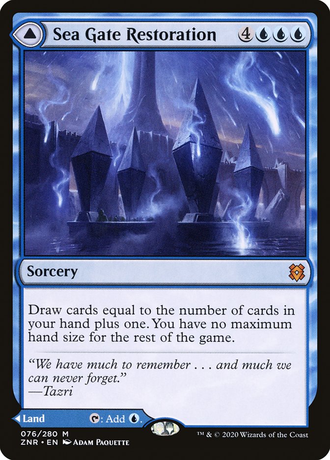 Sea Gate Restoration // Sea Gate, Reborn [Zendikar Rising] | Odin's Place