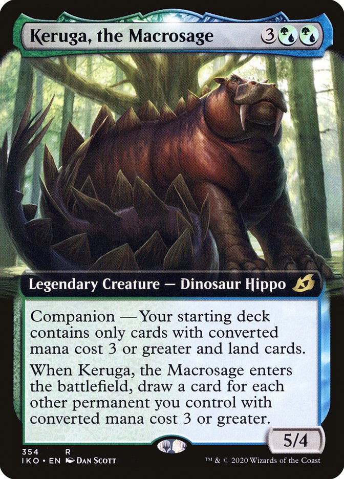 Keruga, the Macrosage (Extended Art) [Ikoria: Lair of Behemoths] | Odin's Place