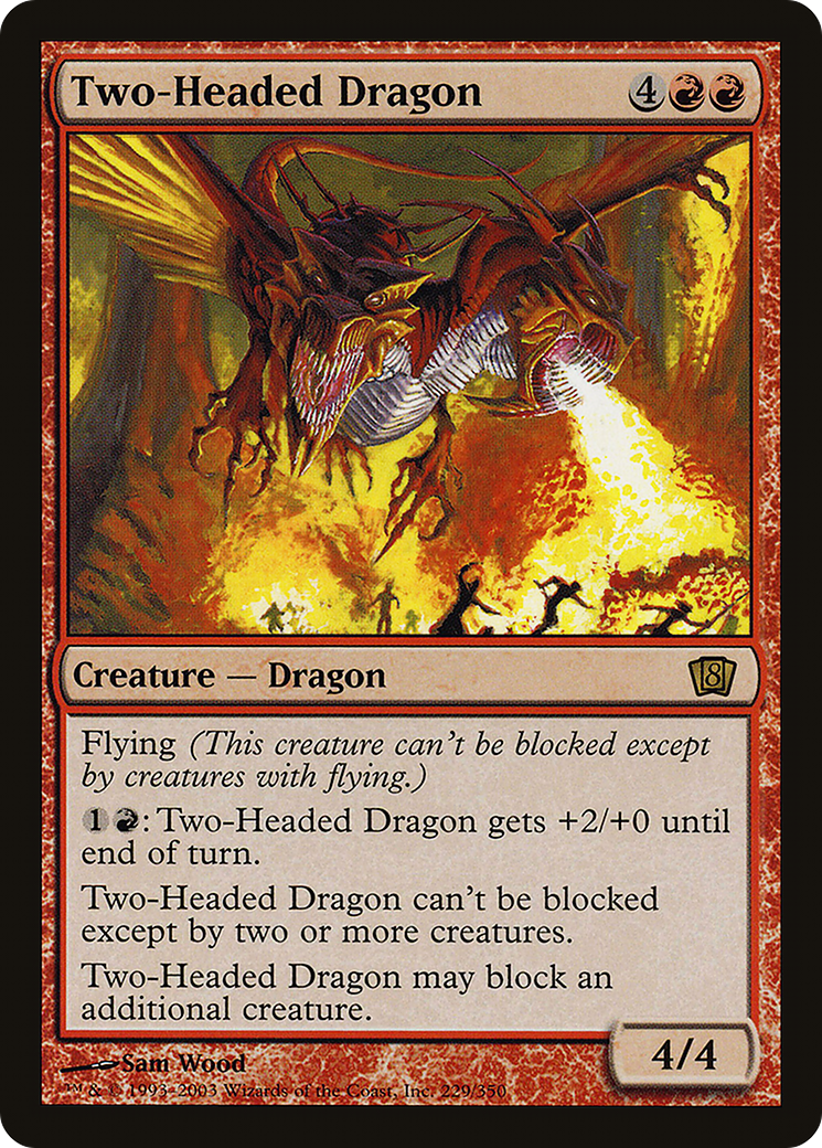 Two-Headed Dragon (E3 2003) [Oversize Cards] | Odin's Place