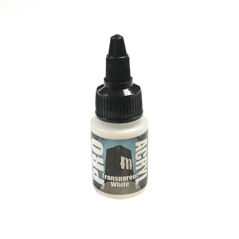 Pro Acryl Transparent White | Odin's Place