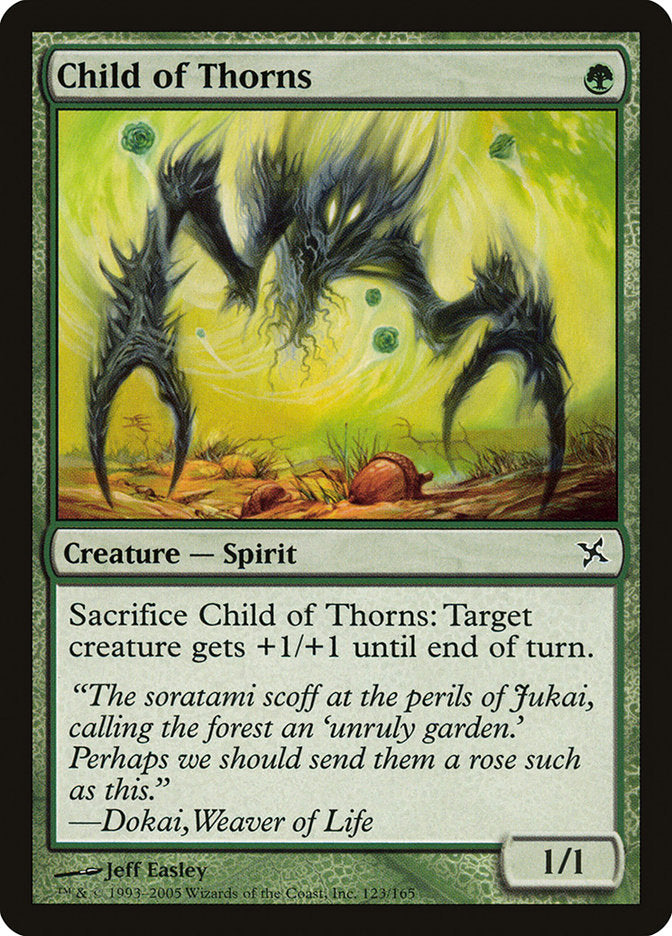 Child of Thorns (123) [Betrayers of Kamigawa] | Odin's Place