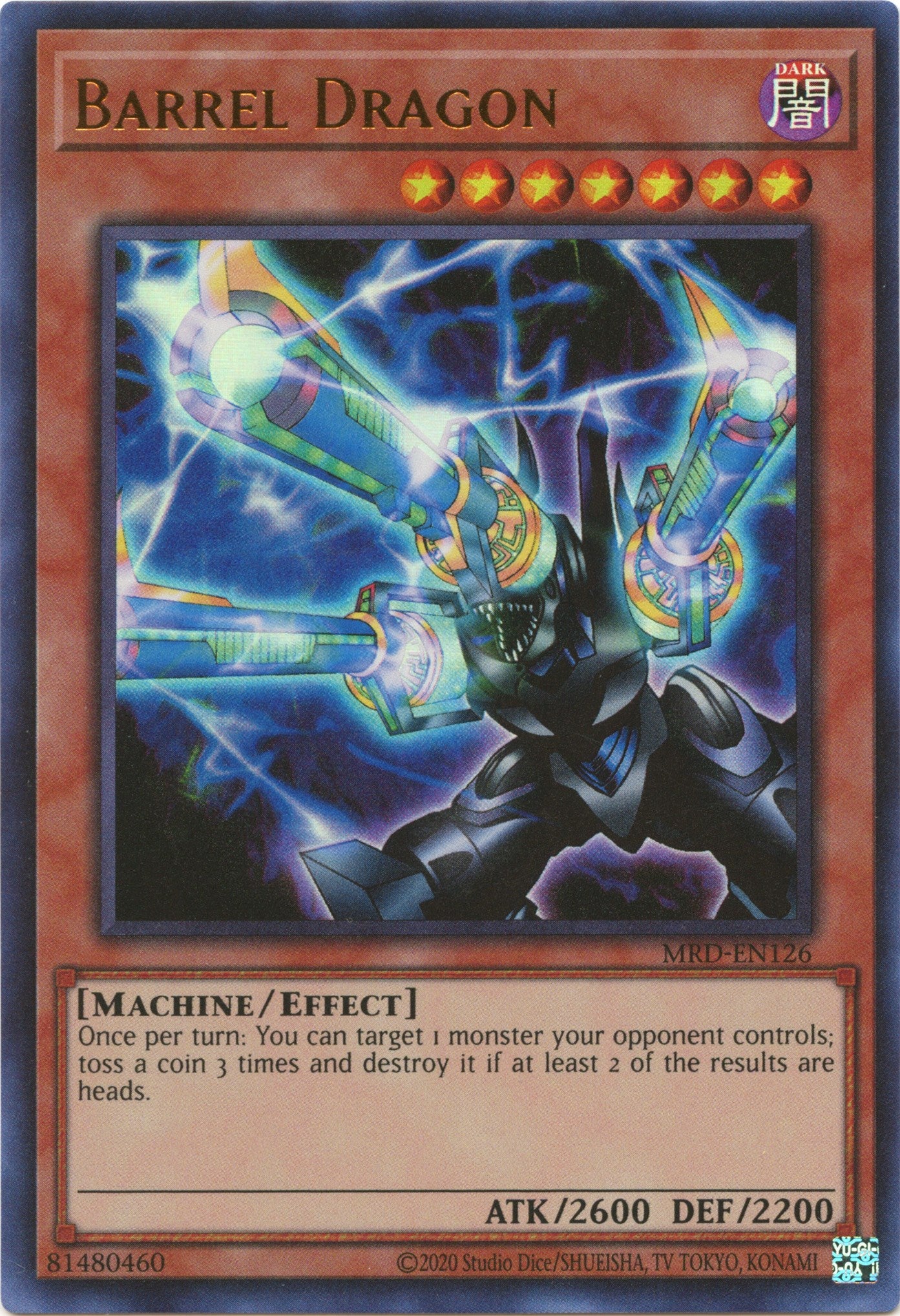 Barrel Dragon (25th Anniversary) [MRD-EN126] Ultra Rare | Odin's Place