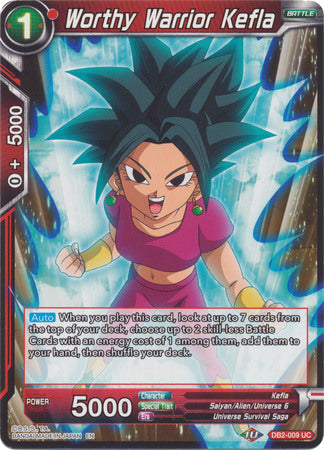 Worthy Warrior Kefla (DB2-009) [Divine Multiverse] | Odin's Place