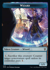 Kor Warrior // Wizard Double-Sided Token [Commander Legends: Battle for Baldur's Gate Tokens] | Odin's Place