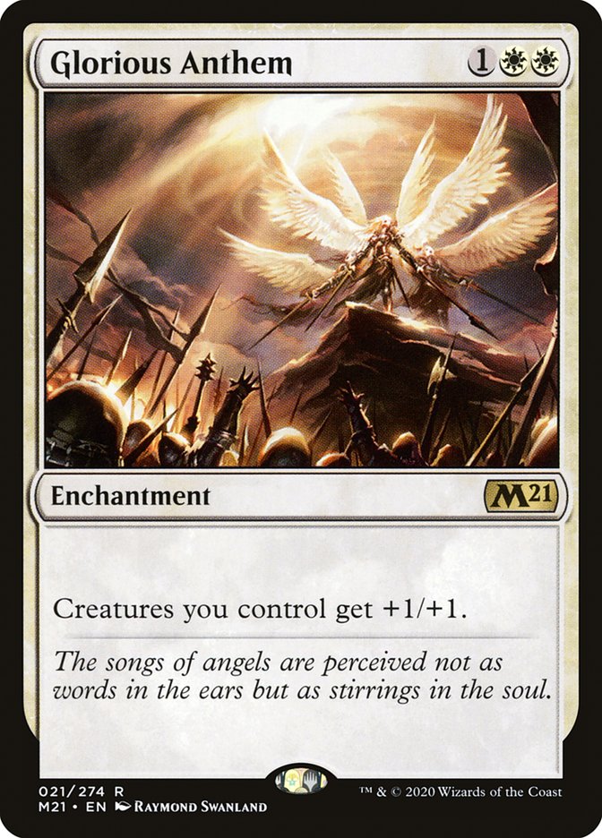 Glorious Anthem [Core Set 2021] | Odin's Place