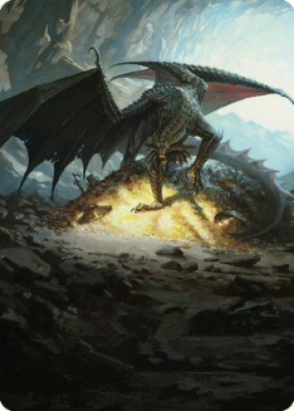 Ancient Copper Dragon Art Card (04) [Commander Legends: Battle for Baldur's Gate Art Series] | Odin's Place
