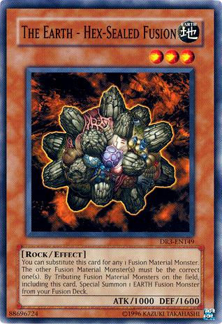 The Earth - Hex-Sealed Fusion [DR3-EN149] Common | Odin's Place