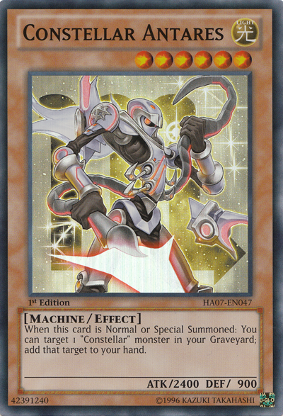 Constellar Antares [HA07-EN047] Super Rare | Odin's Place