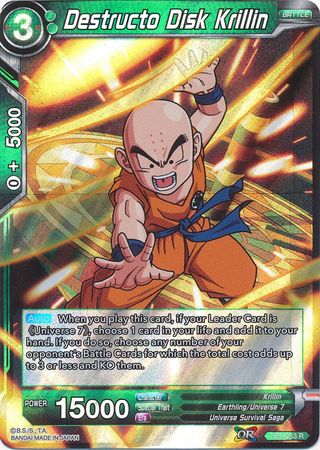 Destructo Disk Krillin (TB1-053) [The Tournament of Power] | Odin's Place