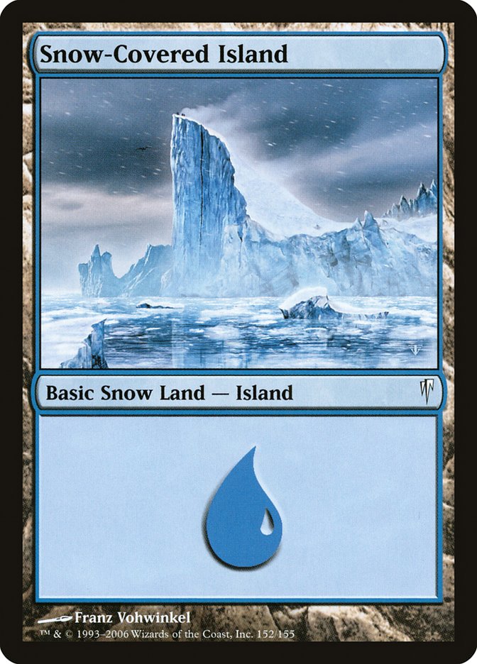 Snow-Covered Island (152) [Coldsnap] | Odin's Place