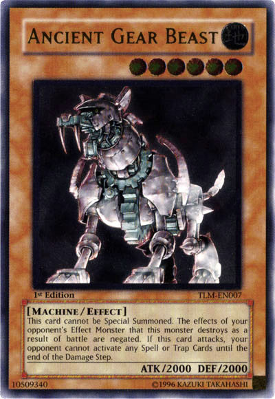 Ancient Gear Beast [TLM-EN007] Ultimate Rare | Odin's Place