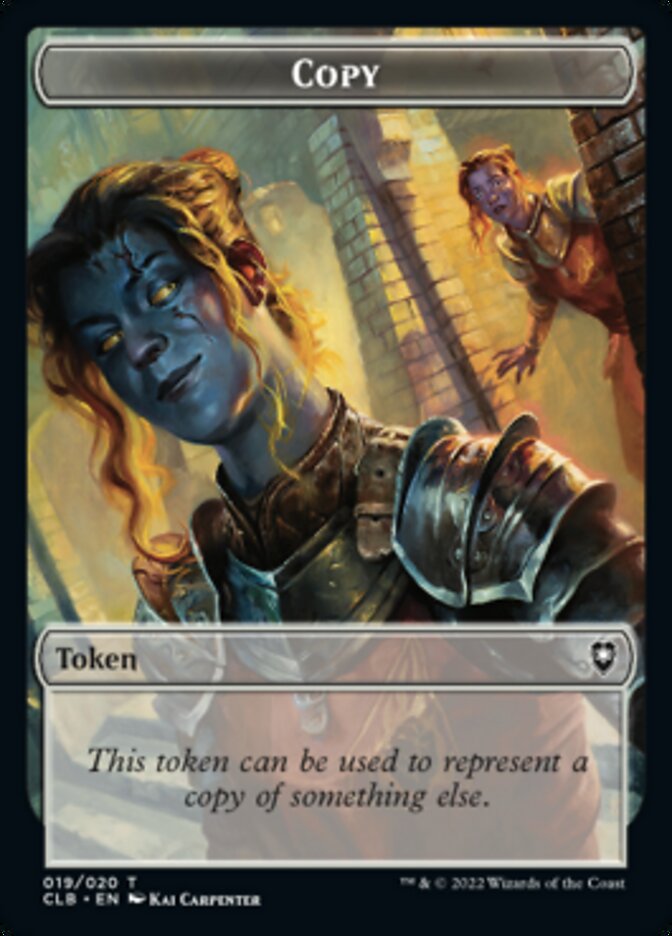 Treasure // Copy Double-Sided Token [Commander Legends: Battle for Baldur's Gate Tokens] | Odin's Place