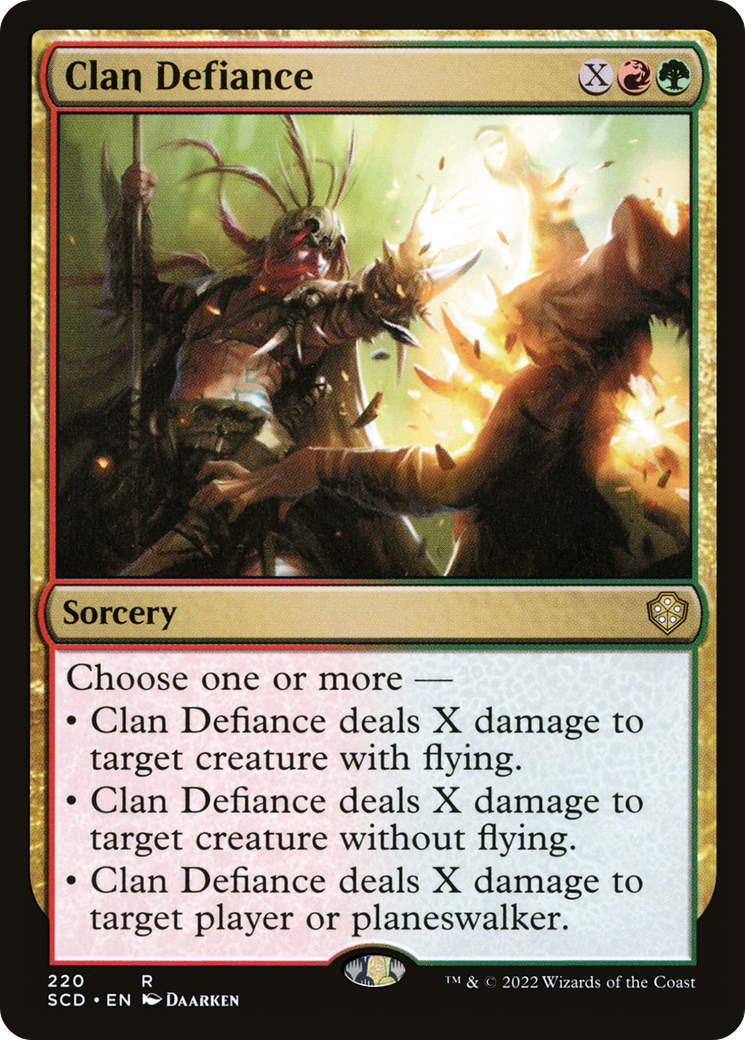 Clan Defiance [Starter Commander Decks] | Odin's Place