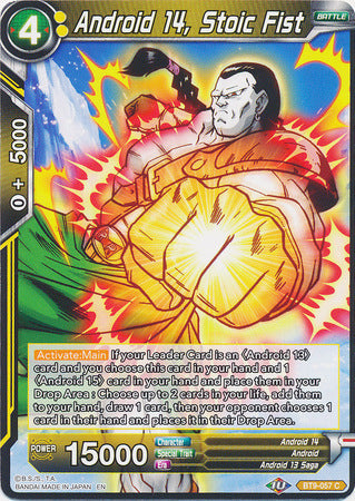 Android 14, Stoic Fist (BT9-057) [Universal Onslaught] | Odin's Place