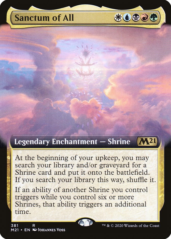 Sanctum of All (Extended Art) [Core Set 2021] | Odin's Place