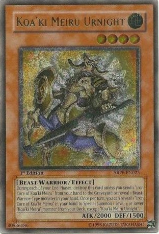 Koa'ki Meiru Urnight [ABPF-EN025] Ultimate Rare | Odin's Place