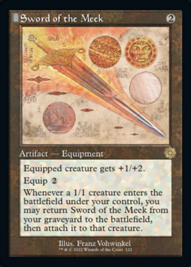 Sword of the Meek (Retro Schematic) [The Brothers' War Retro Artifacts] | Odin's Place