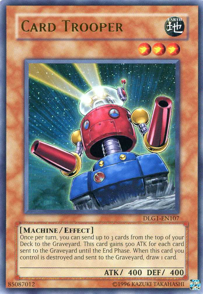 Card Trooper [DLG1-EN107] Ultra Rare | Odin's Place