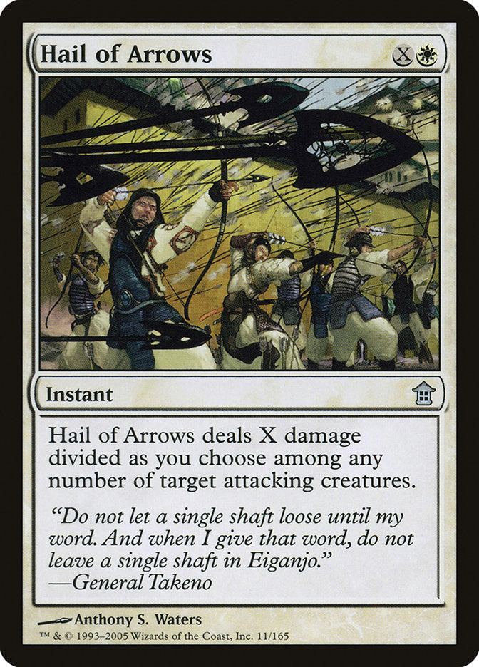 Hail of Arrows (11) [Saviors of Kamigawa] | Odin's Place