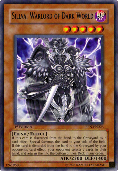 Sillva, Warlord of Dark World [EEN-EN023] Rare | Odin's Place