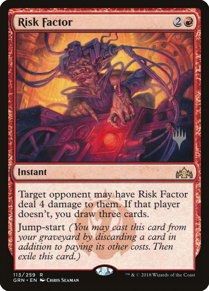 Risk Factor (Promo Pack) [Guilds of Ravnica Promos] | Odin's Place