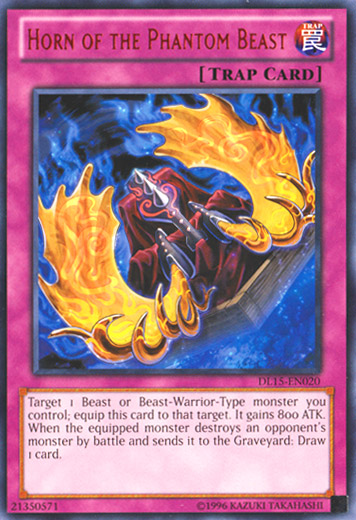 Horn of the Phantom Beast (Red) [DL15-EN020] Rare | Odin's Place