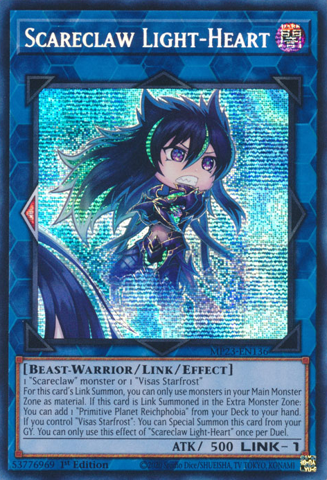 Scareclaw Light-Heart [MP23-EN136] Prismatic Secret Rare | Odin's Place