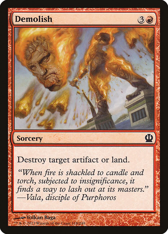 Demolish (118) [Theros] | Odin's Place