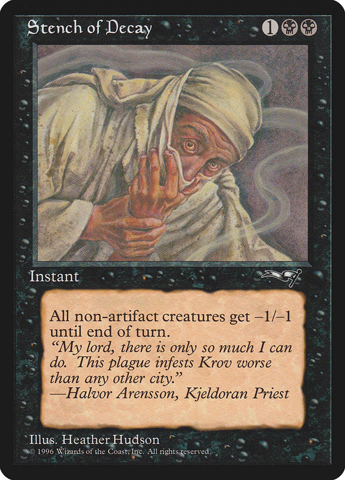 Stench of Decay (Covering Mouth) [Alliances] | Odin's Place