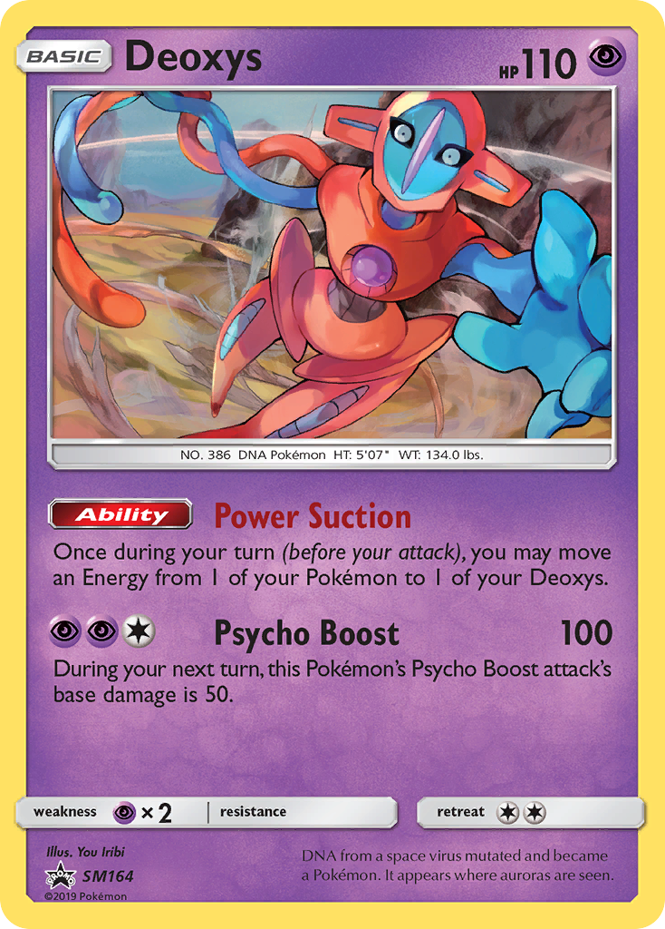 Deoxys (SM164) [Sun & Moon: Black Star Promos] | Odin's Place