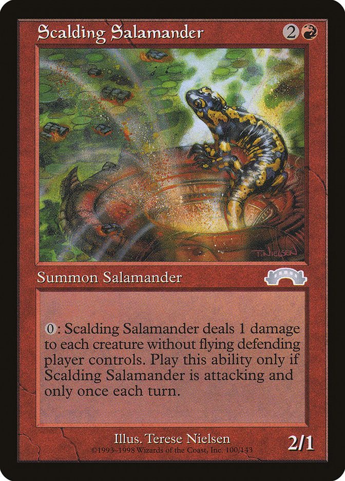 Scalding Salamander (100) [Exodus] | Odin's Place