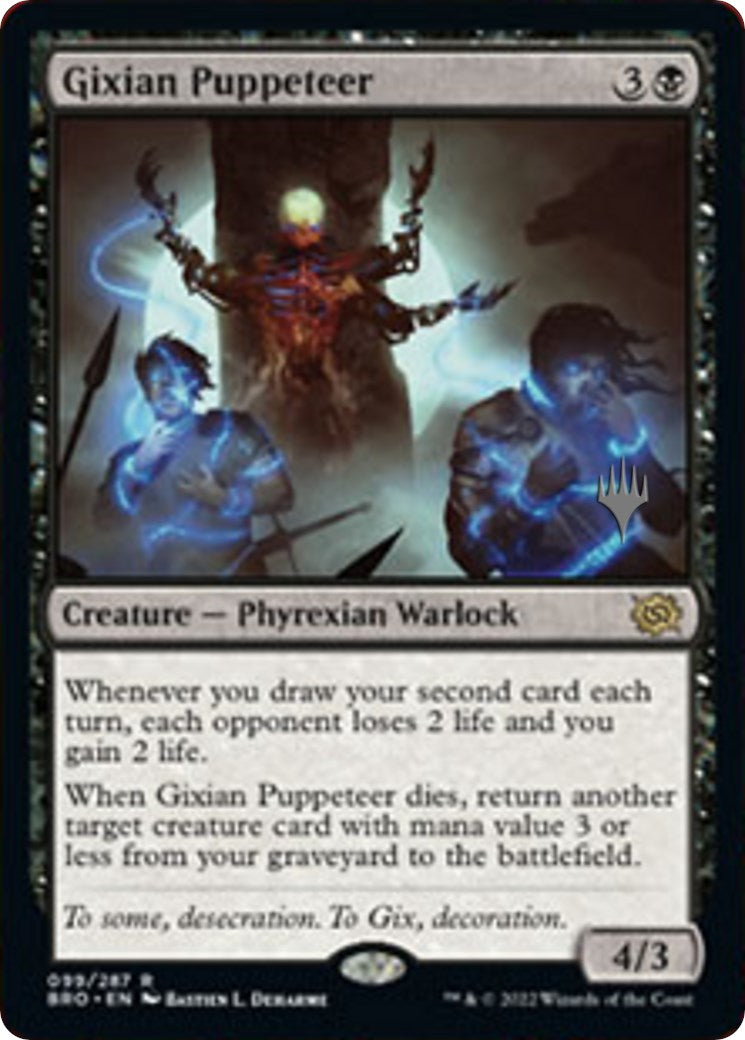 Gixian Puppeteer (Promo Pack) [The Brothers' War Promos] | Odin's Place