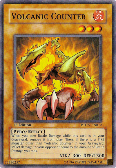 Volcanic Counter [PTDN-EN012] Super Rare | Odin's Place