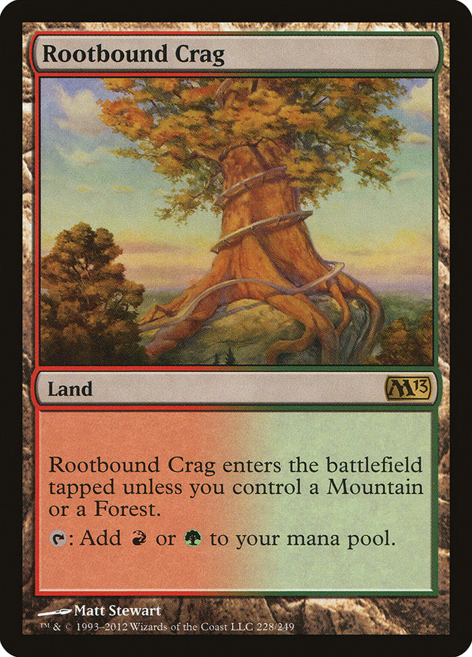 Rootbound Crag (228) [Magic 2013] | Odin's Place