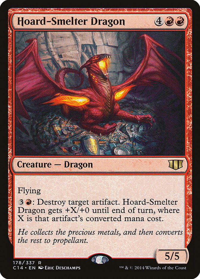 Hoard-Smelter Dragon (178) [Commander 2014] | Odin's Place