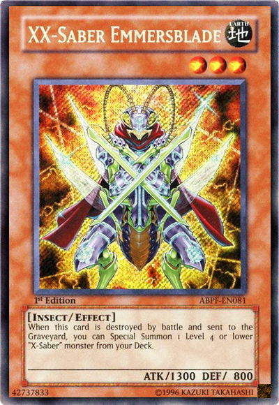 XX-Saber Emmersblade [ABPF-EN081] Secret Rare | Odin's Place