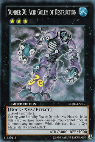 Number 30: Acid Golem of Destruction [REDU-ENSE2] Super Rare | Odin's Place