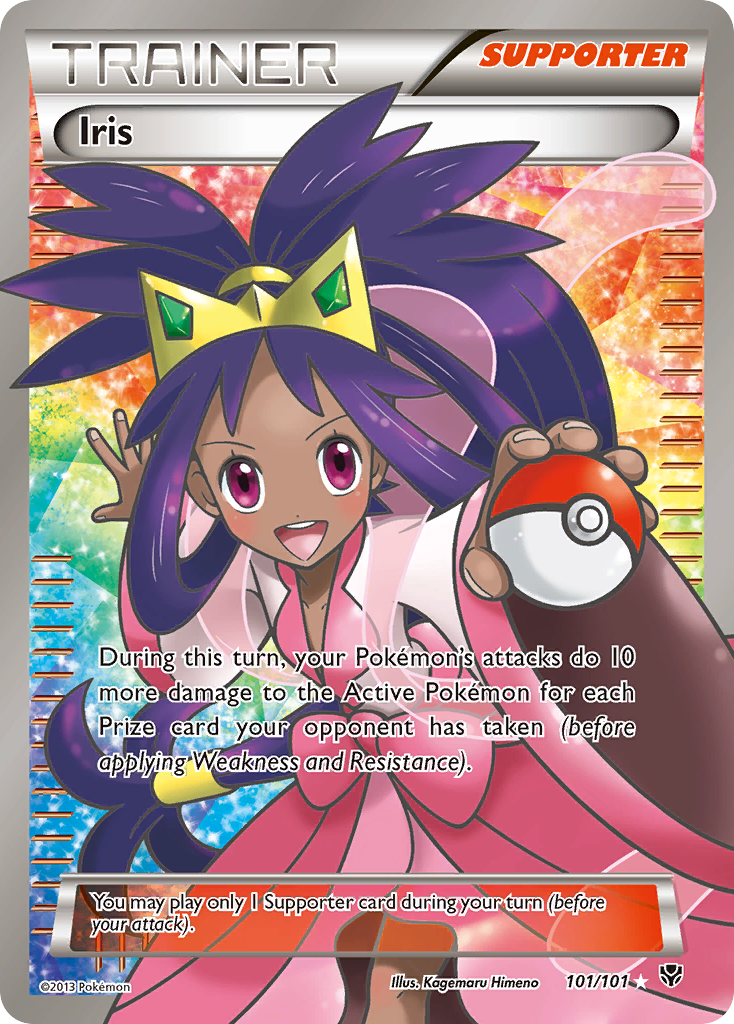Iris (101/101) [Black & White: Plasma Blast] | Odin's Place