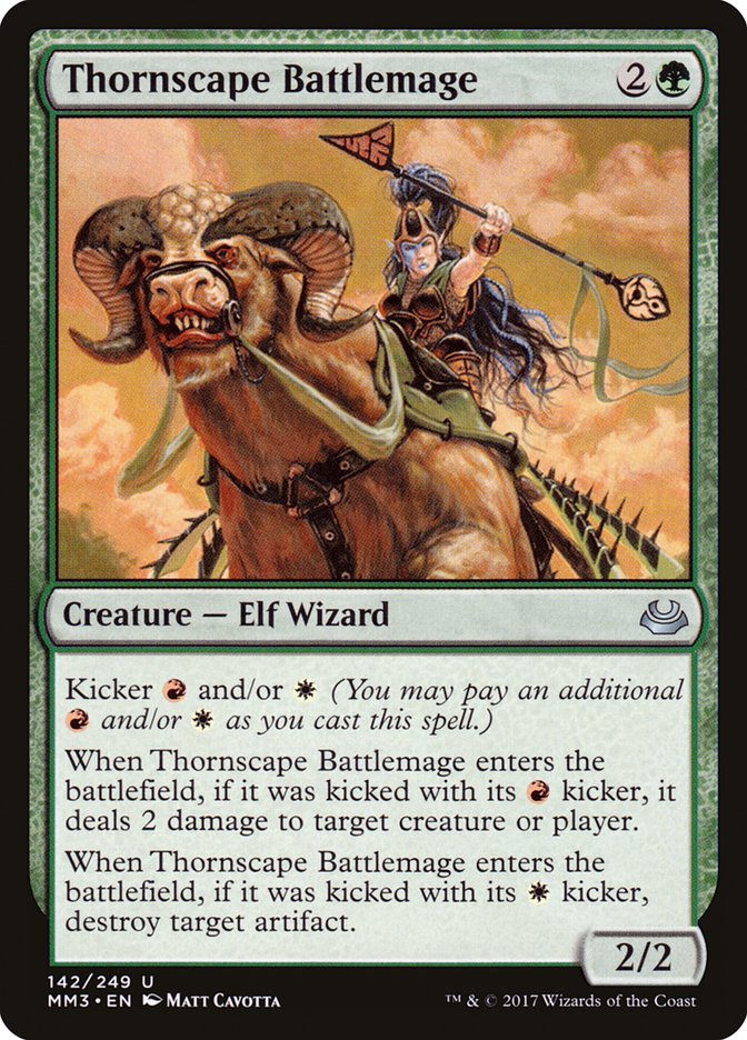 Thornscape Battlemage (142) [Modern Masters 2017] | Odin's Place