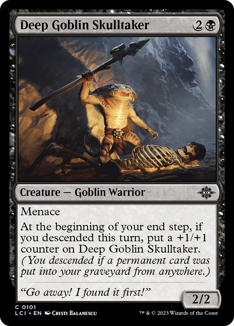 Deep Goblin Skulltaker [The Lost Caverns of Ixalan] | Odin's Place