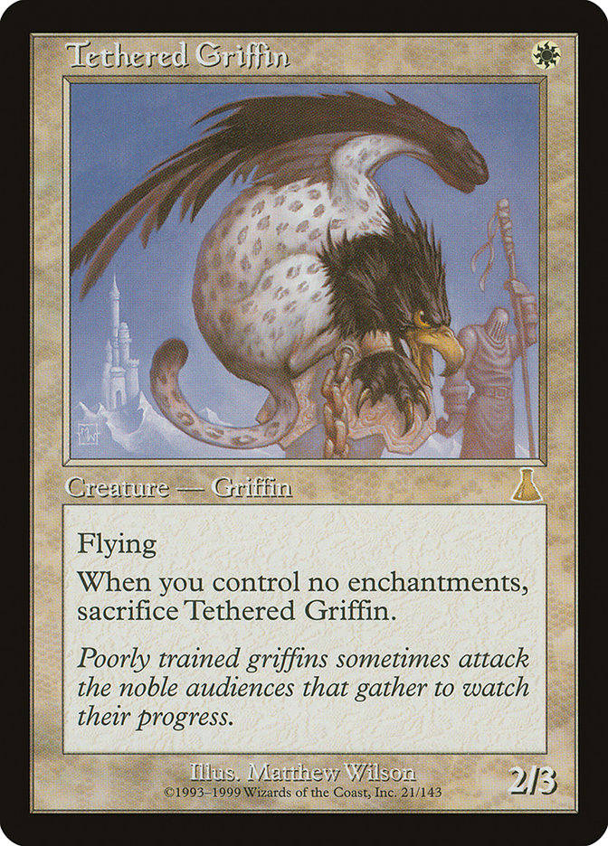 Tethered Griffin (21) [Urza's Destiny] | Odin's Place