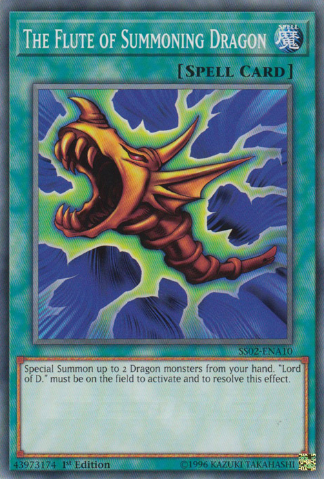 The Flute of Summoning Dragon [SS02-ENA10] Common | Odin's Place