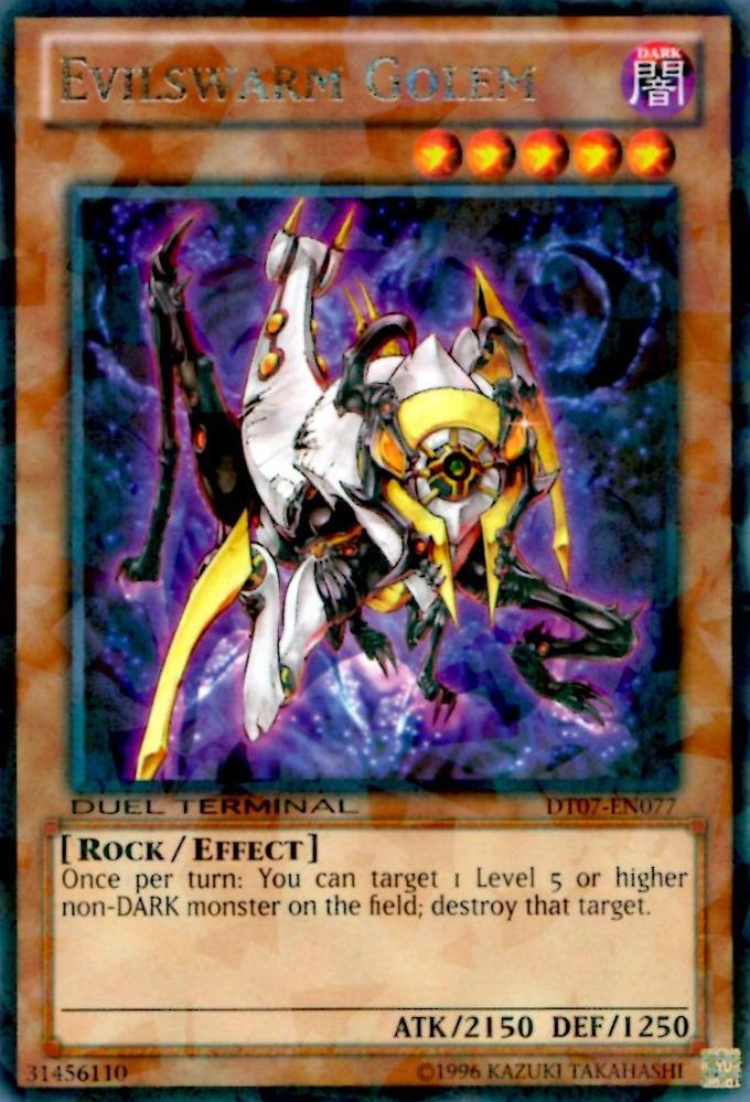 Evilswarm Golem [DT07-EN077] Rare | Odin's Place