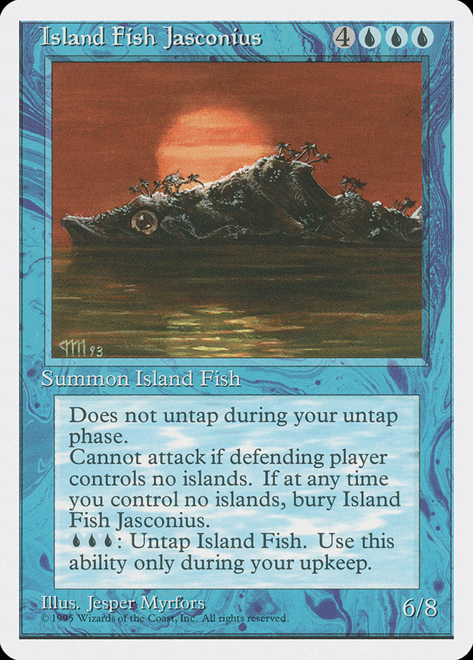 Island Fish Jasconius (78) [Fourth Edition] | Odin's Place