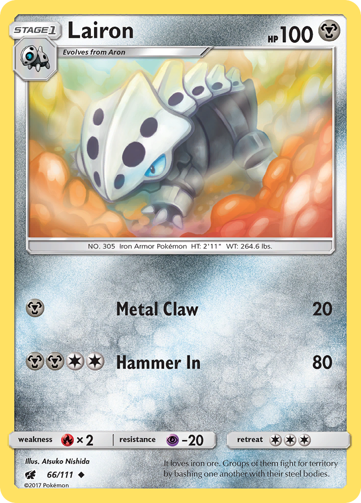 Lairon (66/111) [Sun & Moon: Crimson Invasion] | Odin's Place