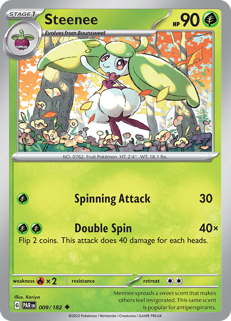 Steenee (009/182) [Scarlet & Violet: Paradox Rift] | Odin's Place